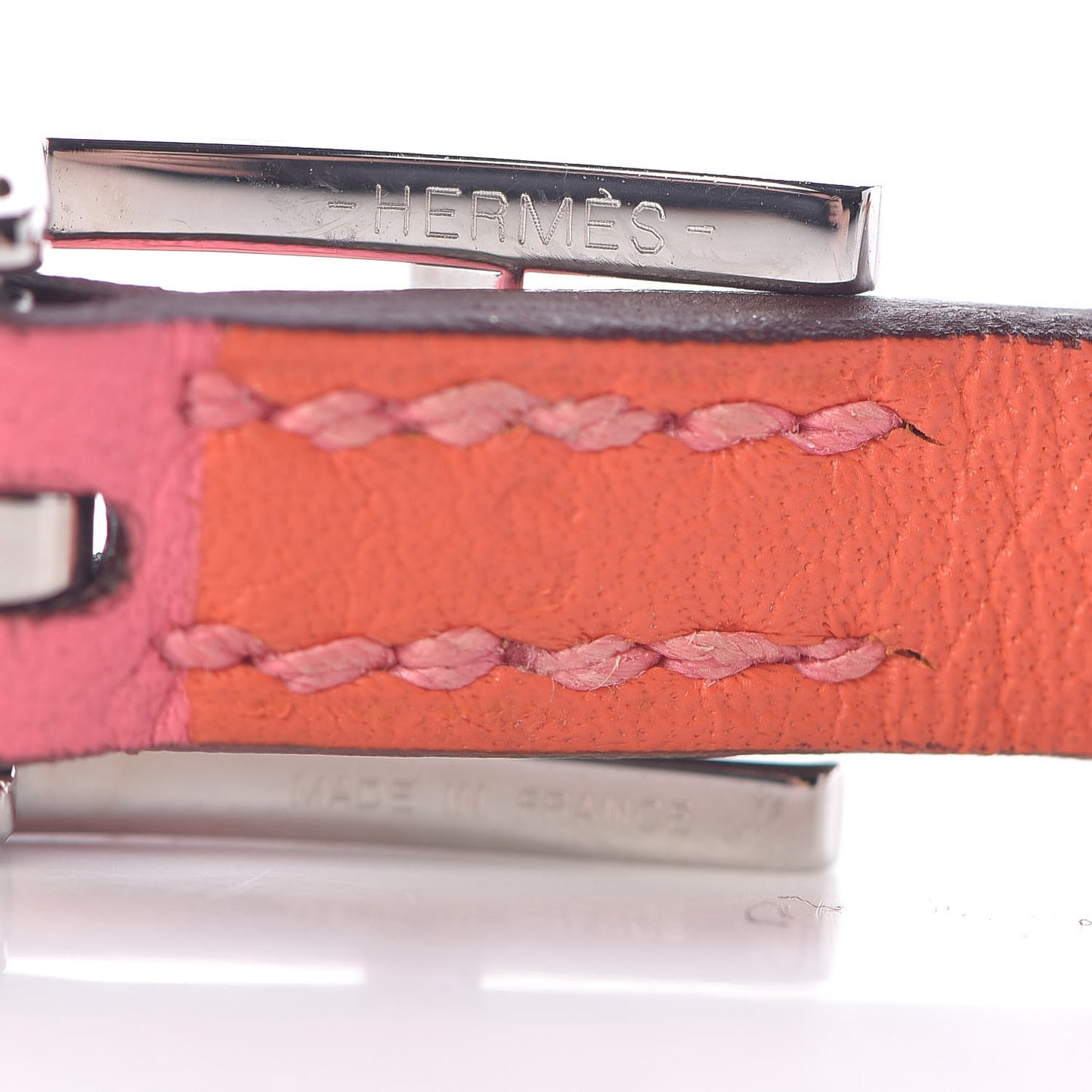 Swift Behapi Double Tour Reversible Bracelet S Rose Azalee Orange Poppy