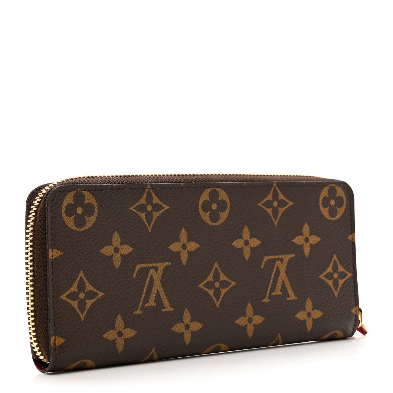 Louis Vuitton Monogram Clemence Wallet Fuchsia 3 of 7