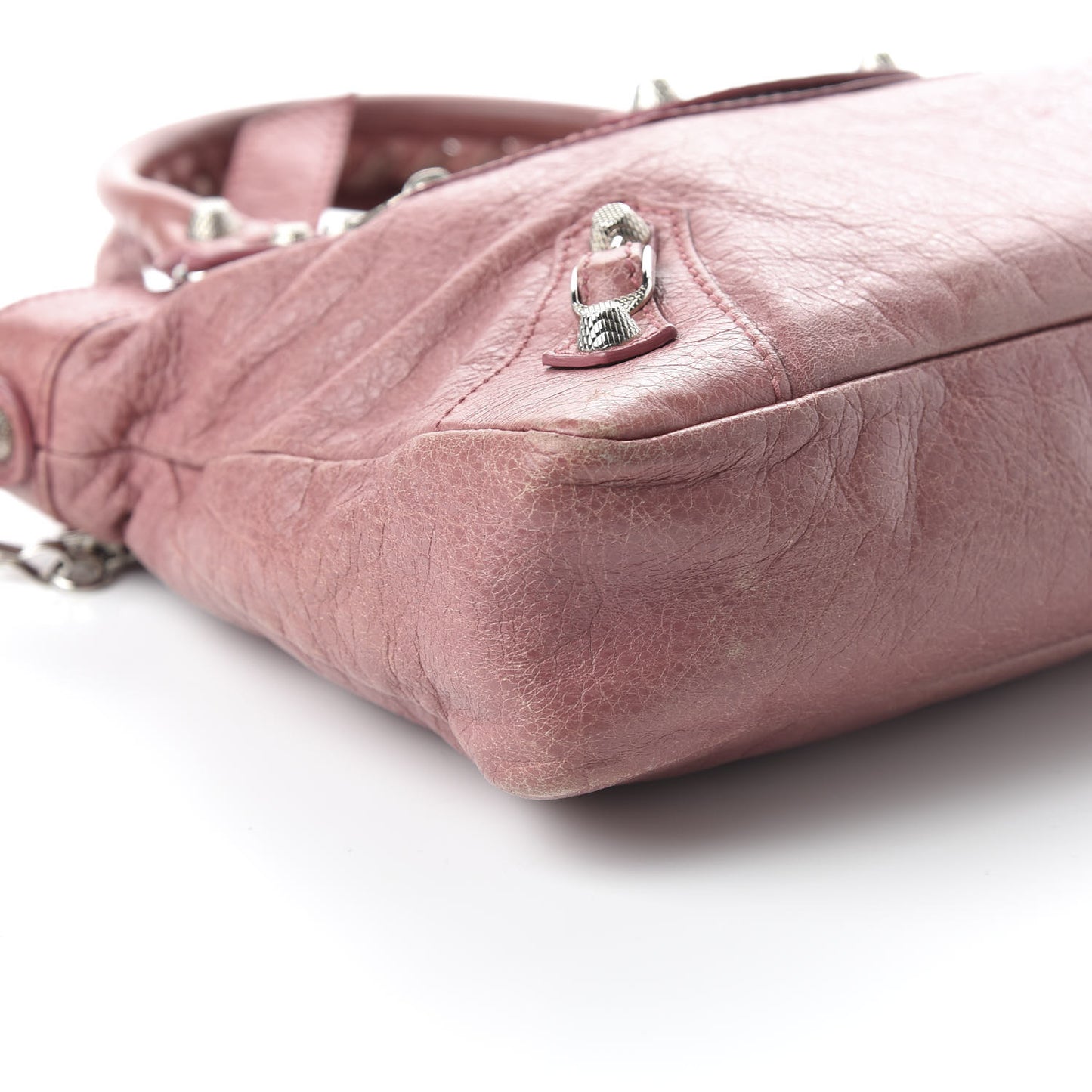 Agneau Giant 12 Silver Hardware Town Rose Bruyere