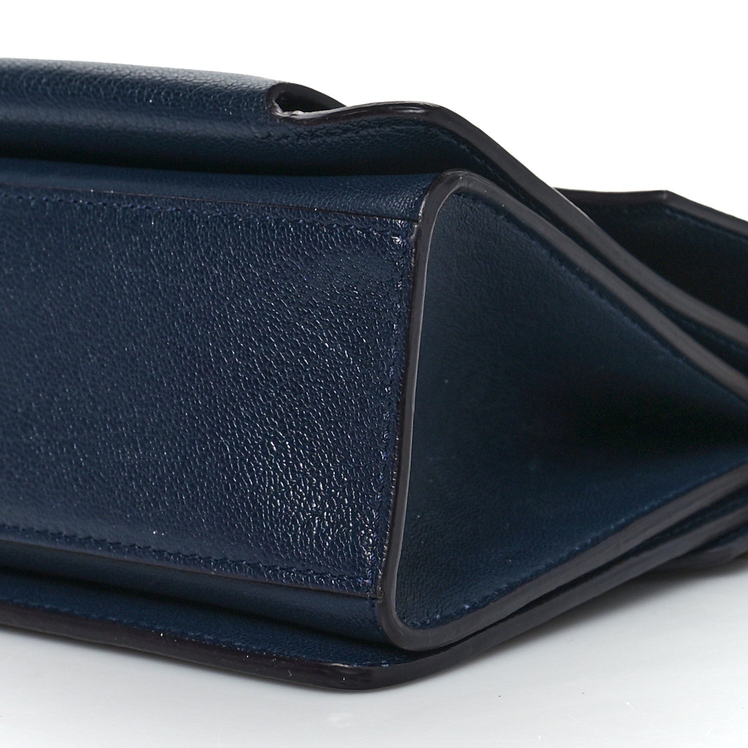 Givenchy Goatskin Small GV3 Shoulder Bag Dark Blue 9 of 14