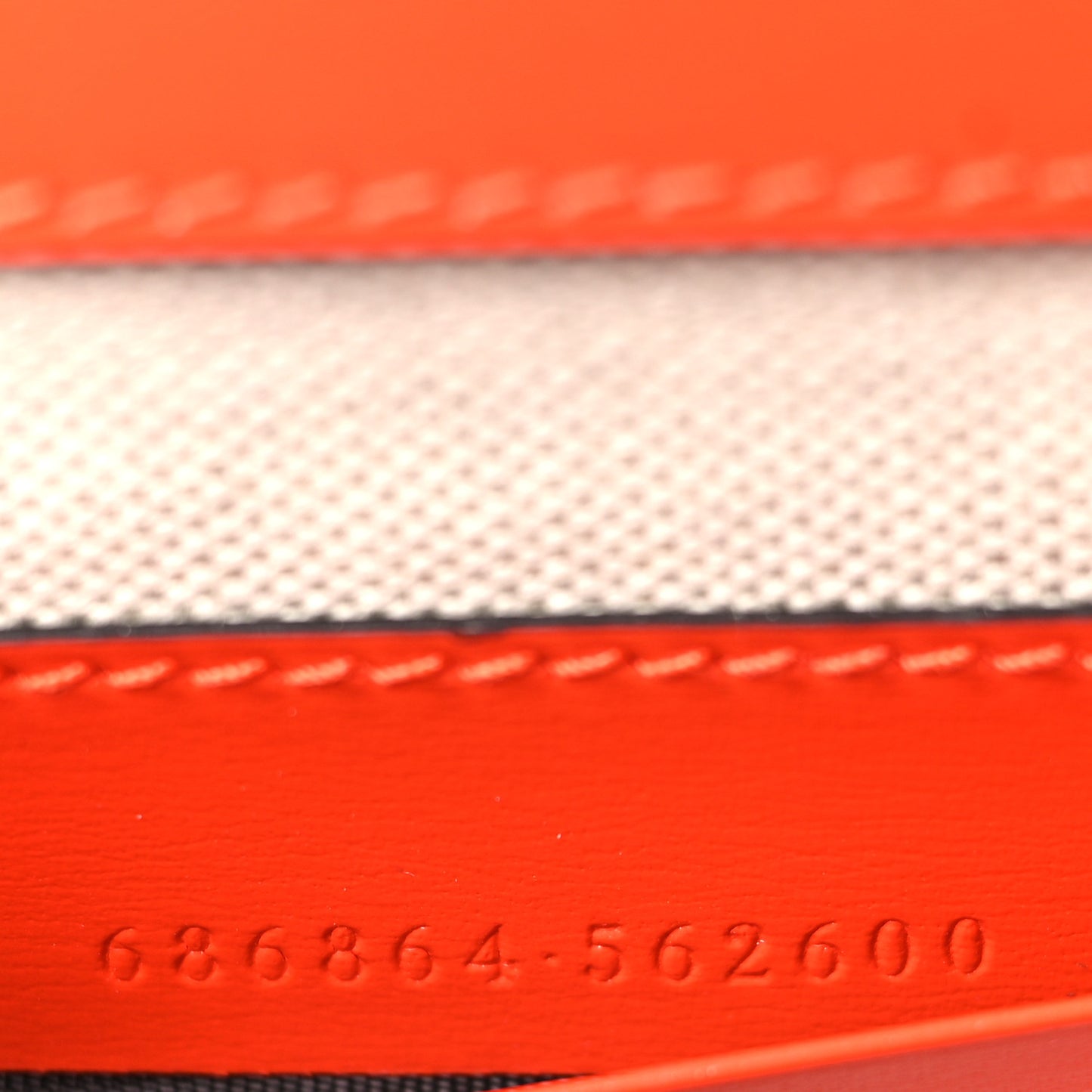 Boarded Dyana Lux Calfskin Web Mini Bamboo 1947 Top Handle Bag Calypso Orange
