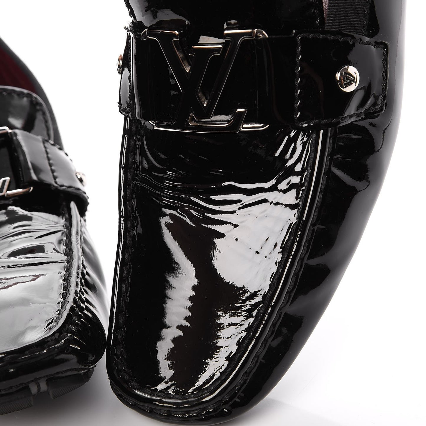 Patent Mens Monte Carlo Loafers 10 Black