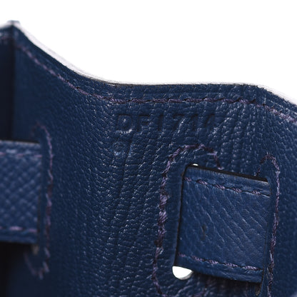 Hermes Epsom Kelly Sellier 28 Bleu De Malte 18 of 36