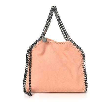 Stella McCartney Shaggy Deer Mini Falabella Fold Over Tote Honey 1 of 9