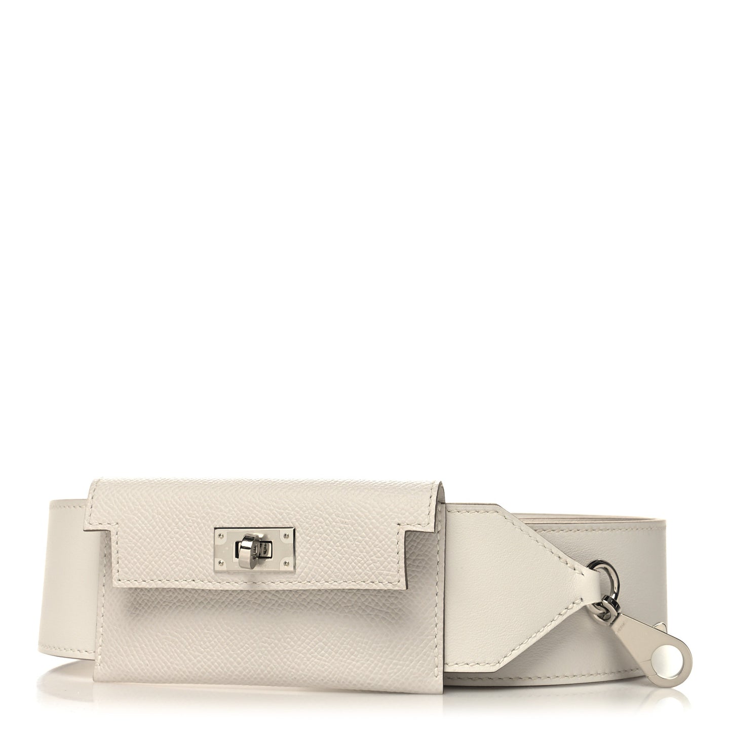 Swift Epsom Pocket Kelly Shoulder Strap Craie Mushroom