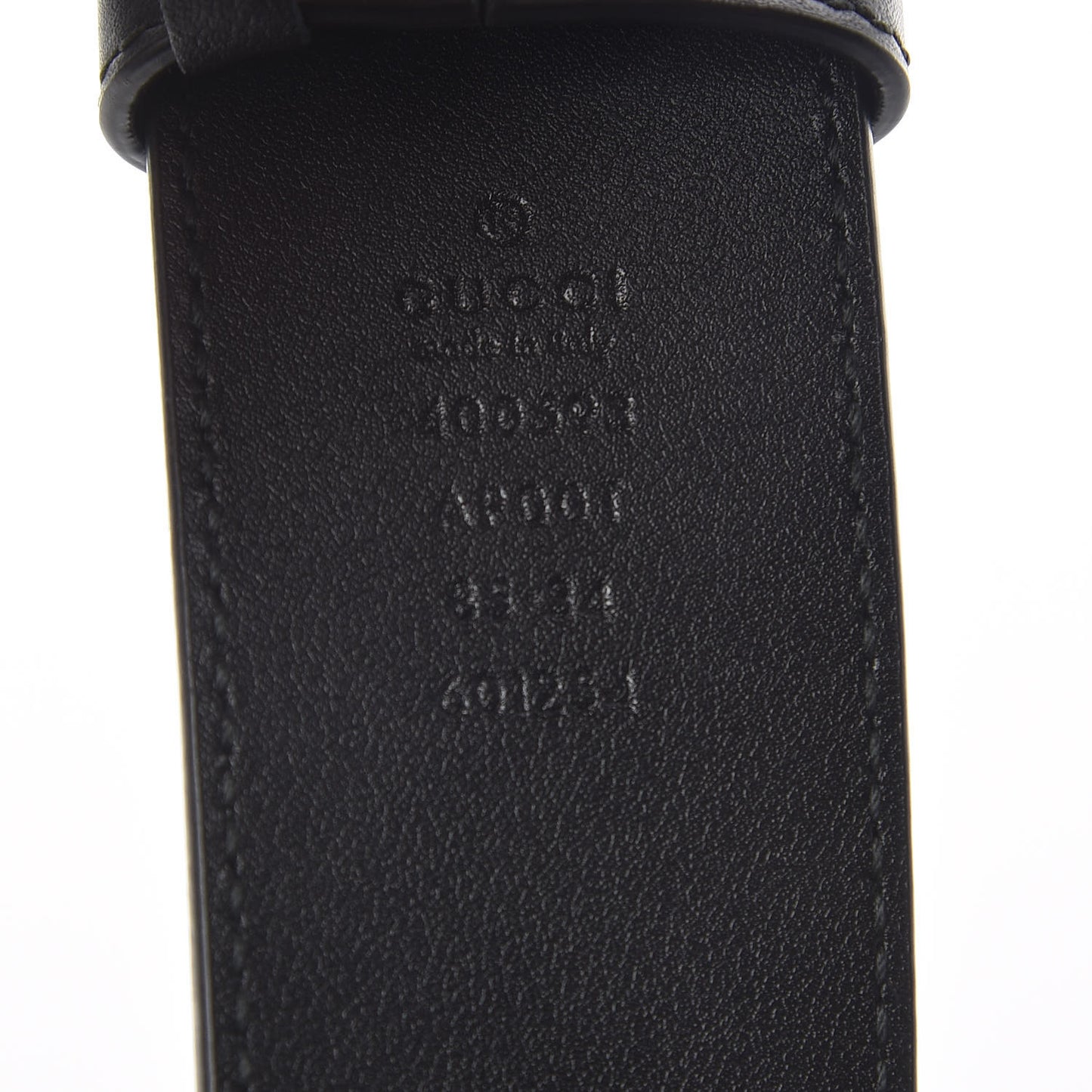 Calfskin Double G 40mm Belt 85 34 Black