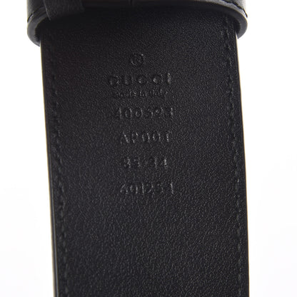 Gucci Calfskin Double G 40mm Belt 85 34 Black 4 of 7
