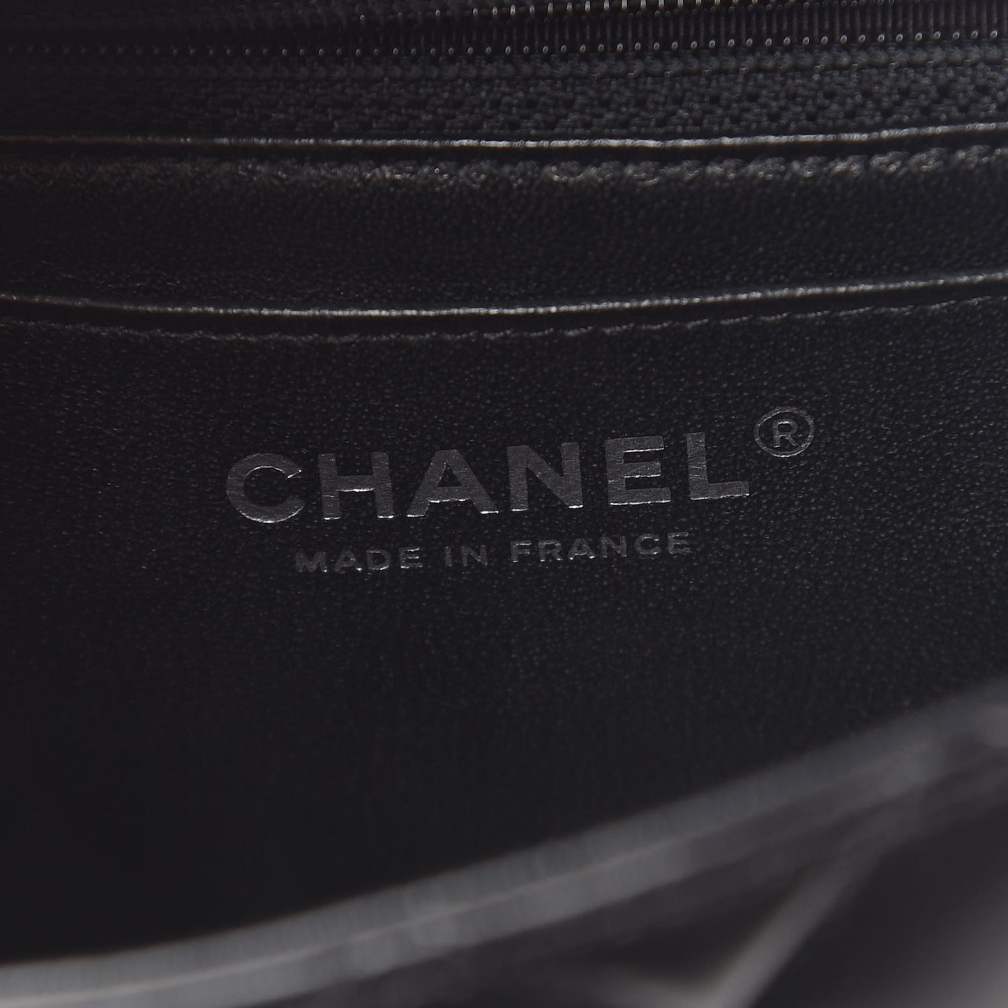 Lambskin Quilted Mini Square Flap Black