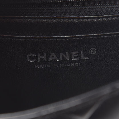 Chanel Lambskin Quilted Mini Square Flap Black 6 of 15
