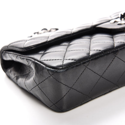 Chanel Lambskin Quilted East West Flap Black 11 of 12