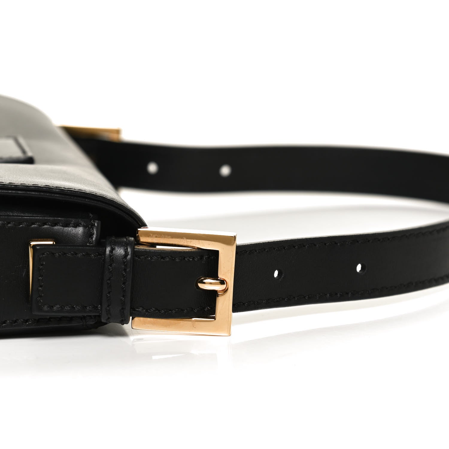 Fendi Vitello Baguette Trace Black 11 of 11