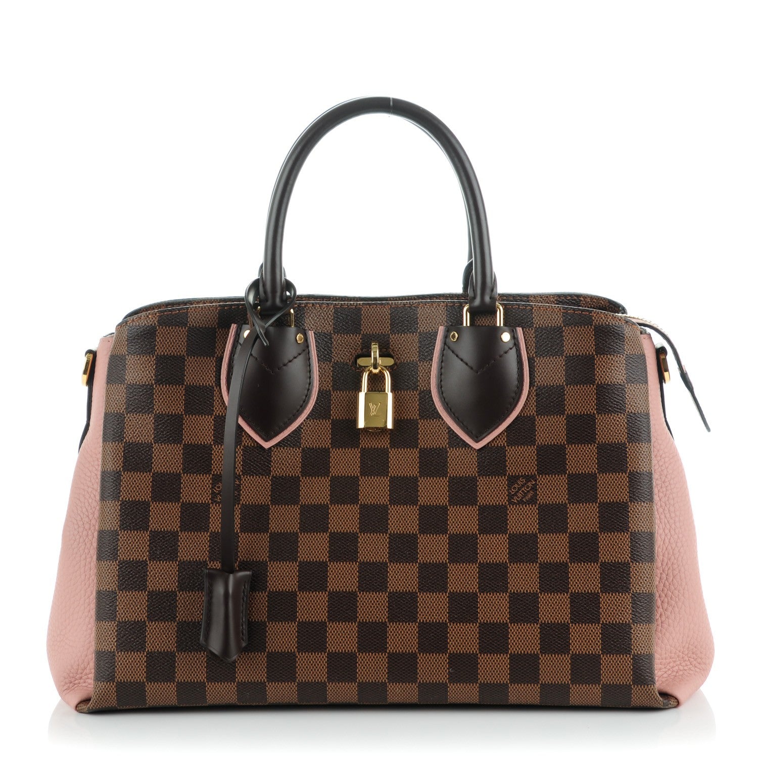 Louis Vuitton Cuir Taurillon Damier Ebene Normandy Magnolia 1 of 7