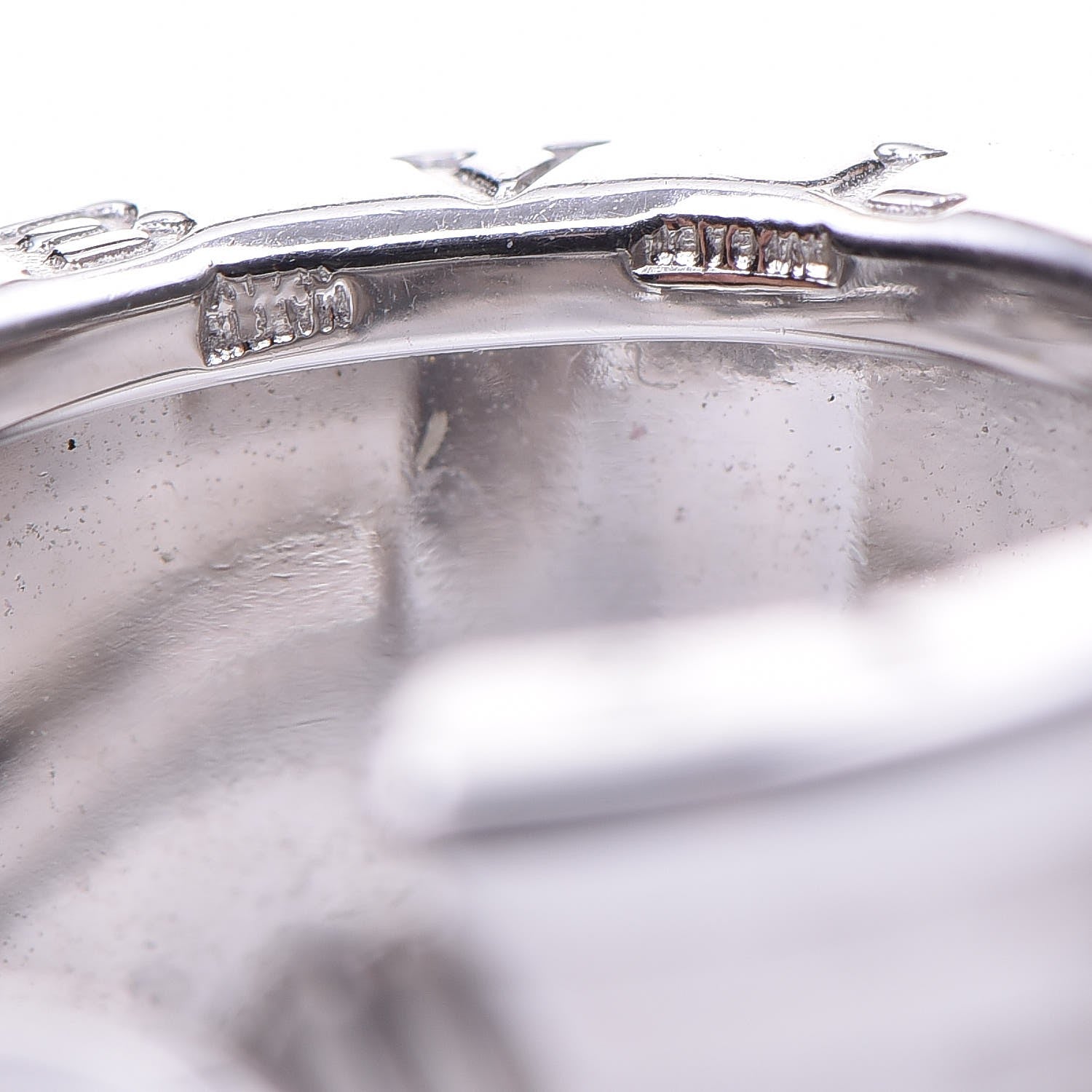 Bulgari 18K White Gold B.Zero1 Hoop Earrings 6 of 9