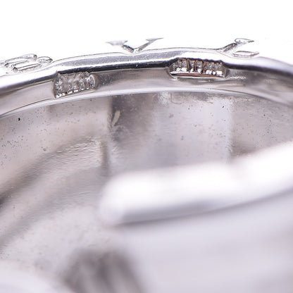 Bulgari 18K White Gold B.Zero1 Hoop Earrings 6 of 9