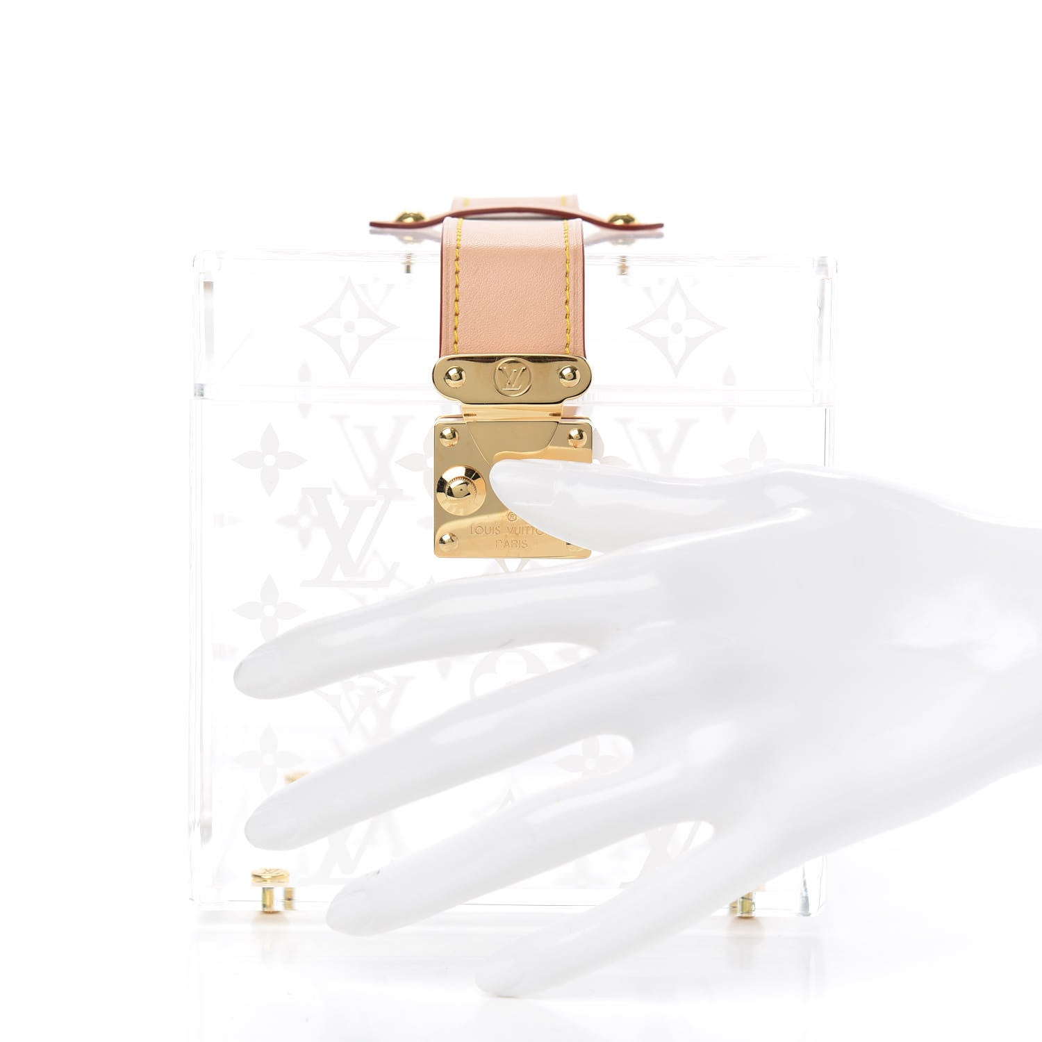 Louis Vuitton Transparent Plexiglass Cube Scott Box 2 of 6