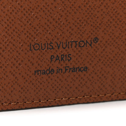 Louis Vuitton Monogram Checkbook Holder Case Wallet 6 of 6