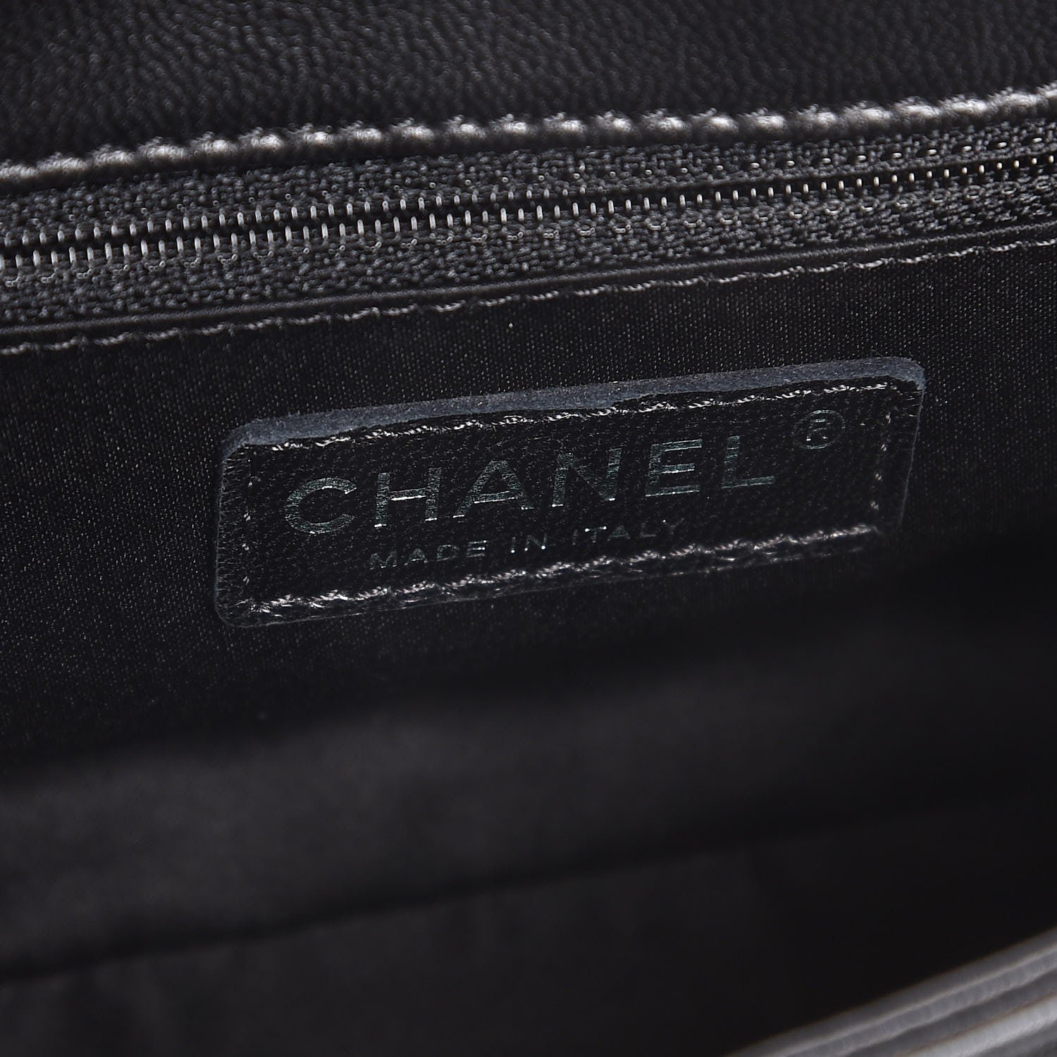 Chanel Lambskin Vertical Stitched Mini Flap Black 6 of 8