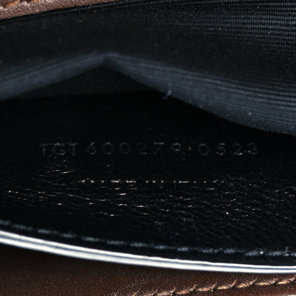 Saint Laurent Suede Matelasse Chevron Monogram Medium College Bag Bark Brown 15 of 21