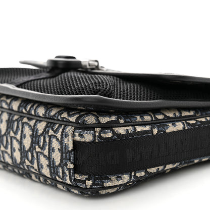 Christian Dior Oblique Mesh Dior 8 Bag With Strap Black 10 of 10