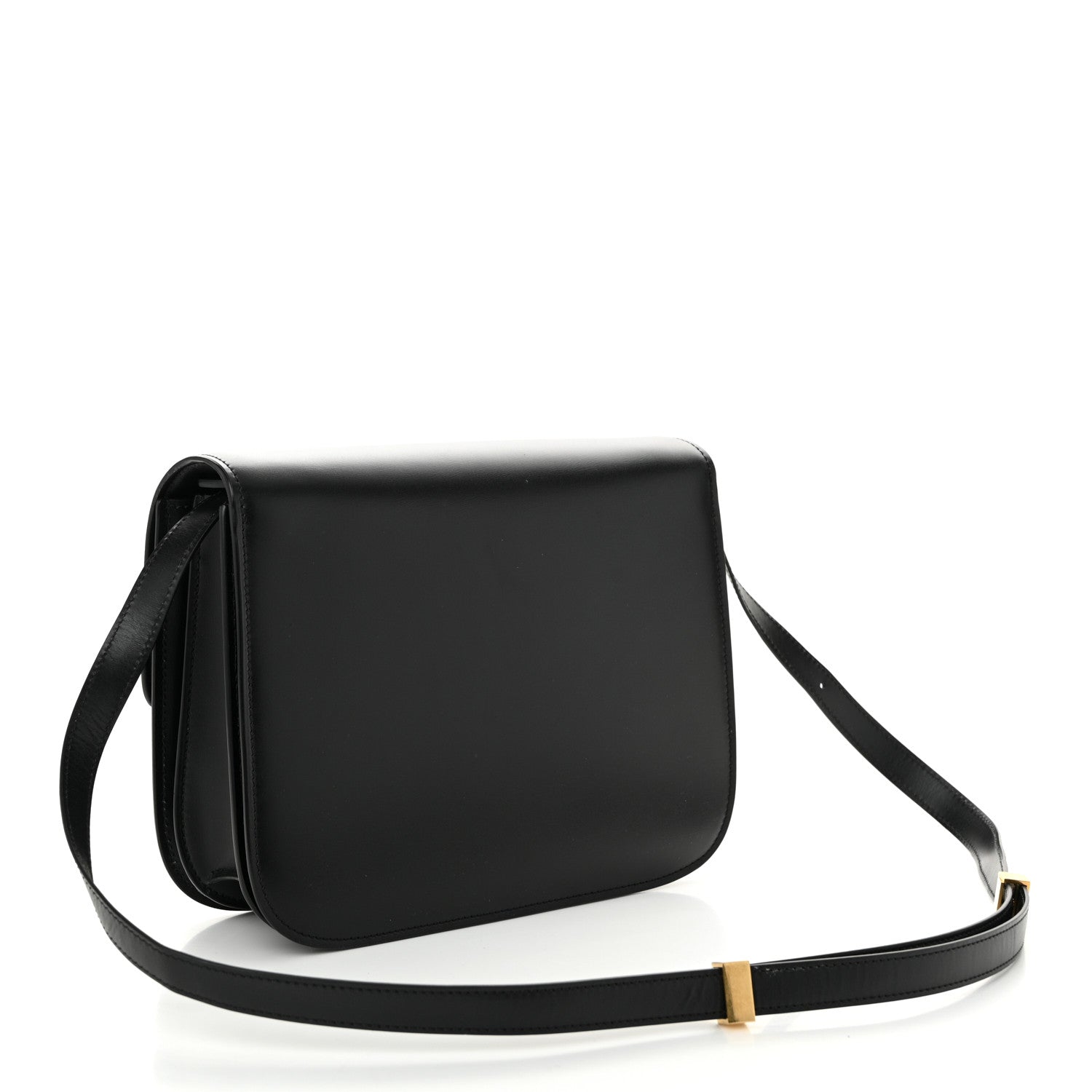Celine Box Calfskin Medium Classic Box Flap Black 3 of 11