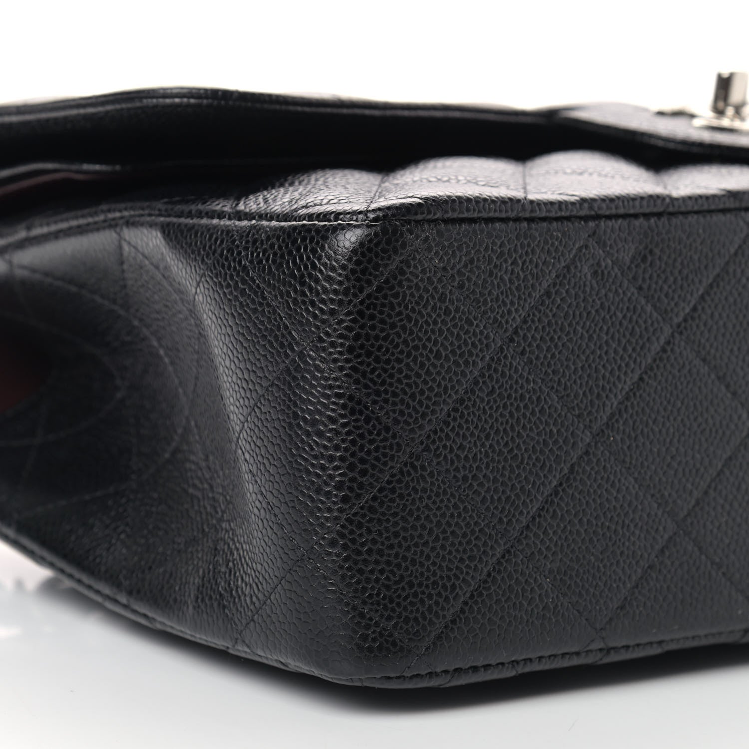Chanel Caviar Quilted Jumbo Double Flap Black 8 of 11