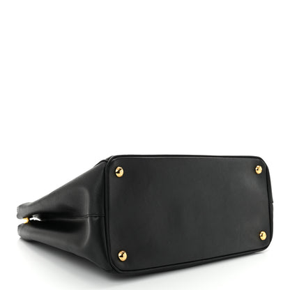 Prada Saffiano Medium Galleria Double Zip Tote Black 4 of 10