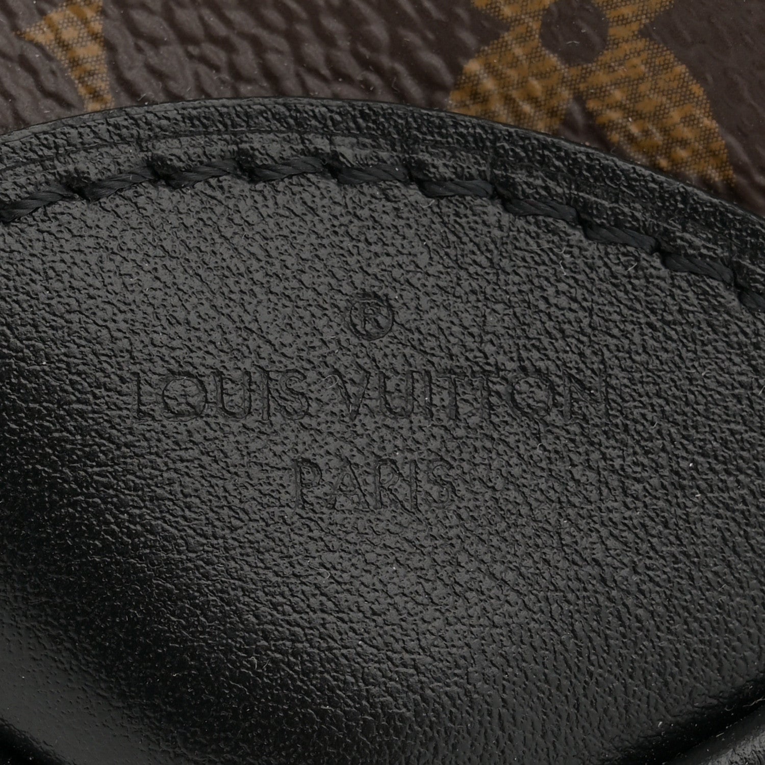 Louis Vuitton Monogram Odeon PM Black 6 of 10