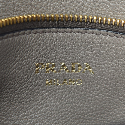Prada Vitello Daino Flap Crossbody Argilla 6 of 8
