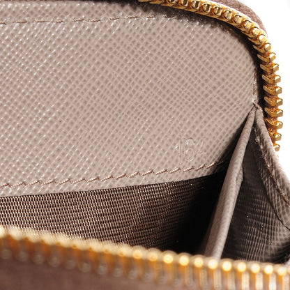 Prada Saffiano Metal Zip Around Wallet Argilla 5 of 8