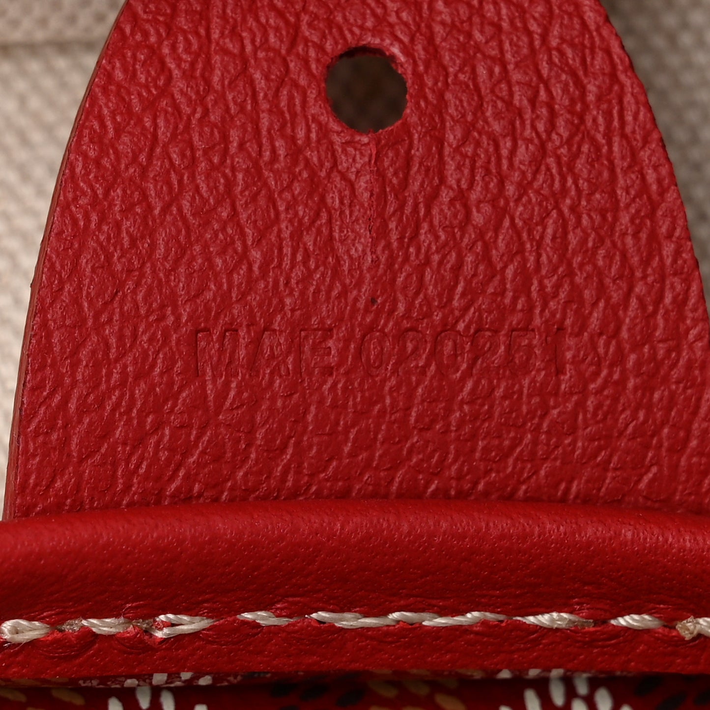 Goyardine Artois PM Red