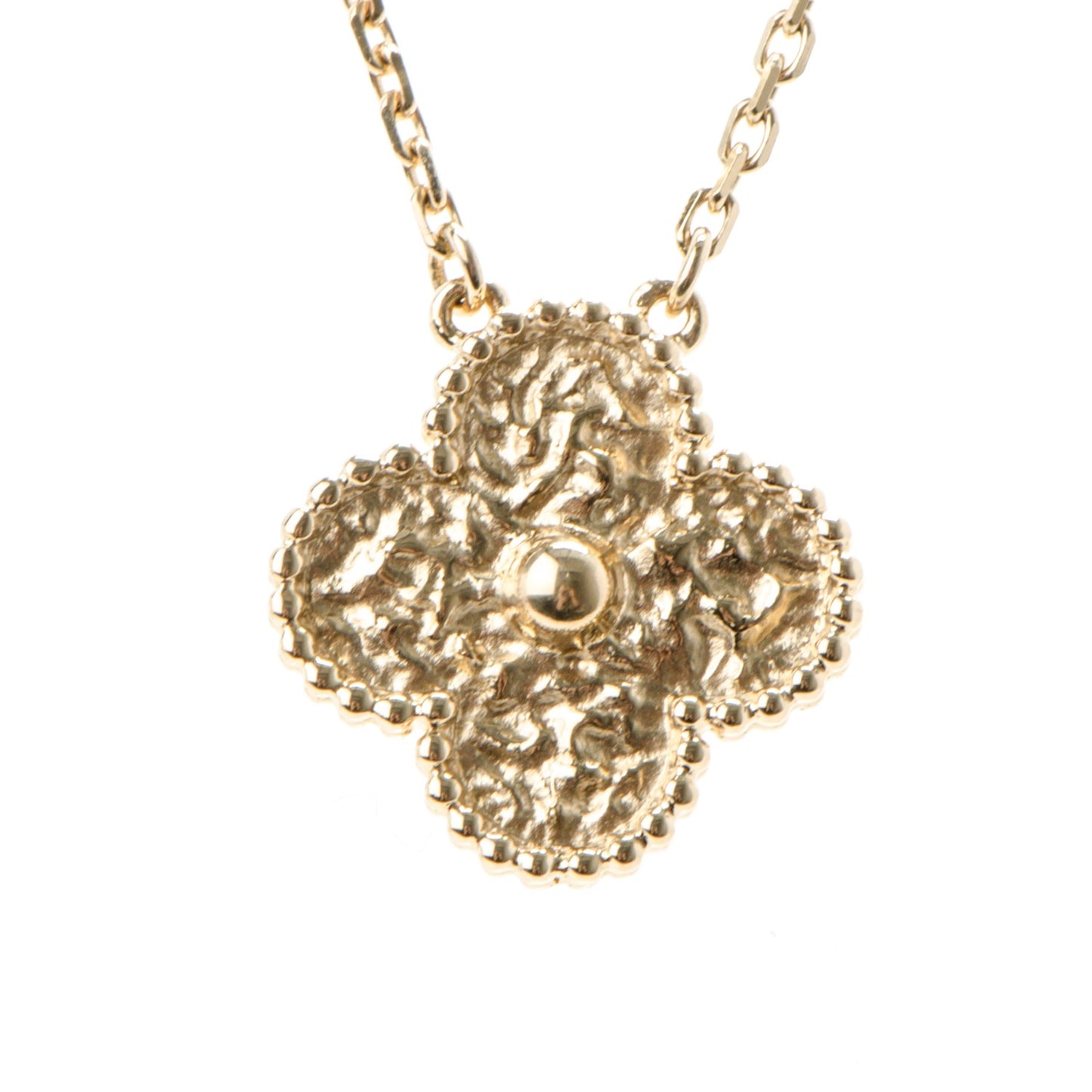 18K Yellow Gold Vintage Alhambra Necklace
