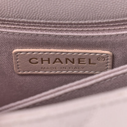 Chanel Caviar Quilted Mini Coco Handle Flap Lilas Lilac 6 of 9