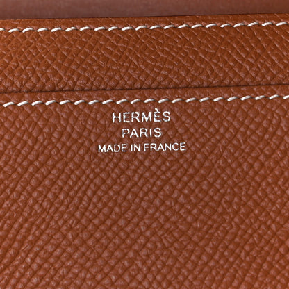 Hermes Epsom Constance Long Wallet To Go Gold 7 of 7