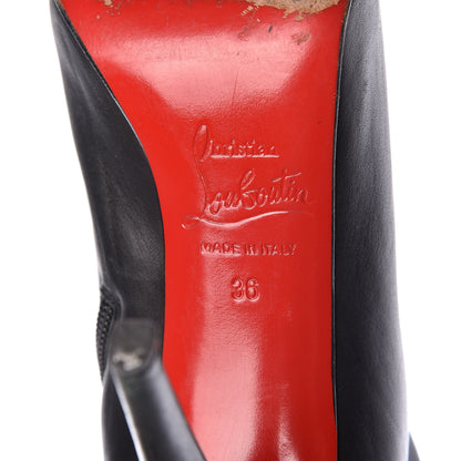 Christian Louboutin King Calfskin Fifi Botta 100 Boots 36 Black 12 of 15