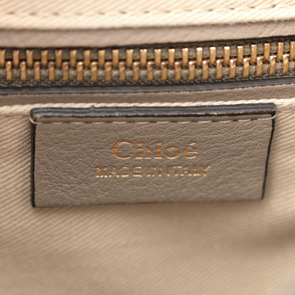 Chloe Suede Calfskin Small Faye Backpack Motty Grey 6 of 14