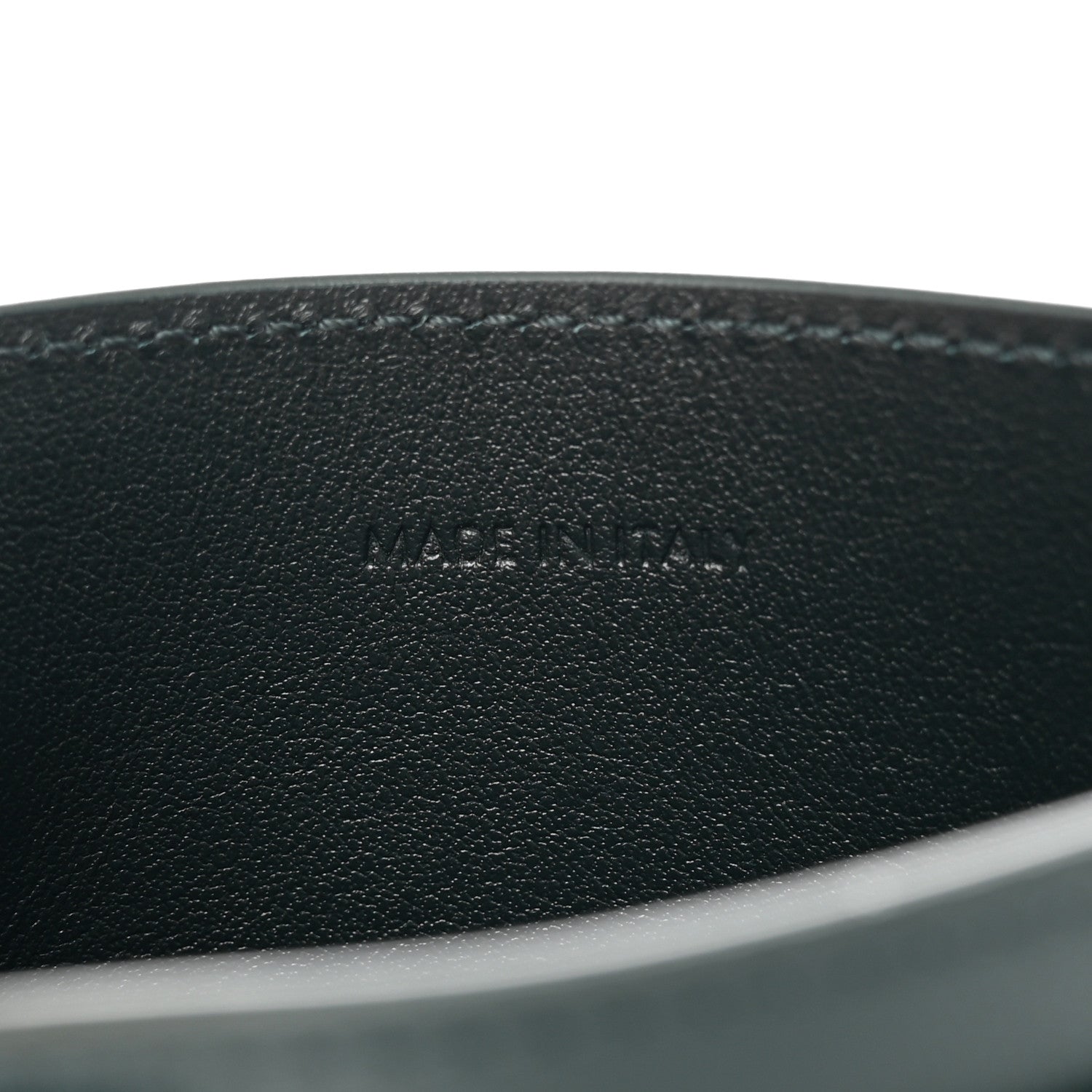 Celine Grained Calfskin Card Holder Amazone 7 of 10