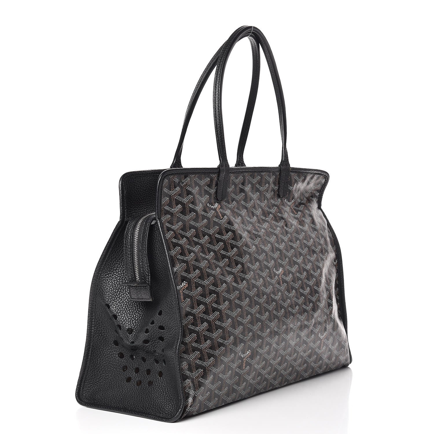 Goyard Goyardine Sac Hardy Pet Carrier PM Black 4 of 10