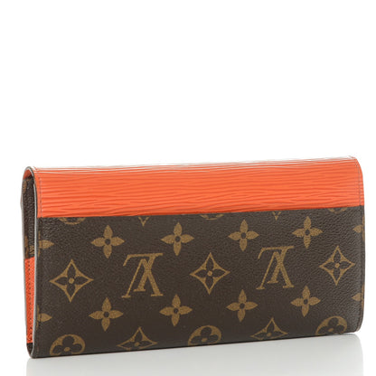Louis Vuitton Monogram Epi Marie-Lou Long Wallet Piment 3 of 6