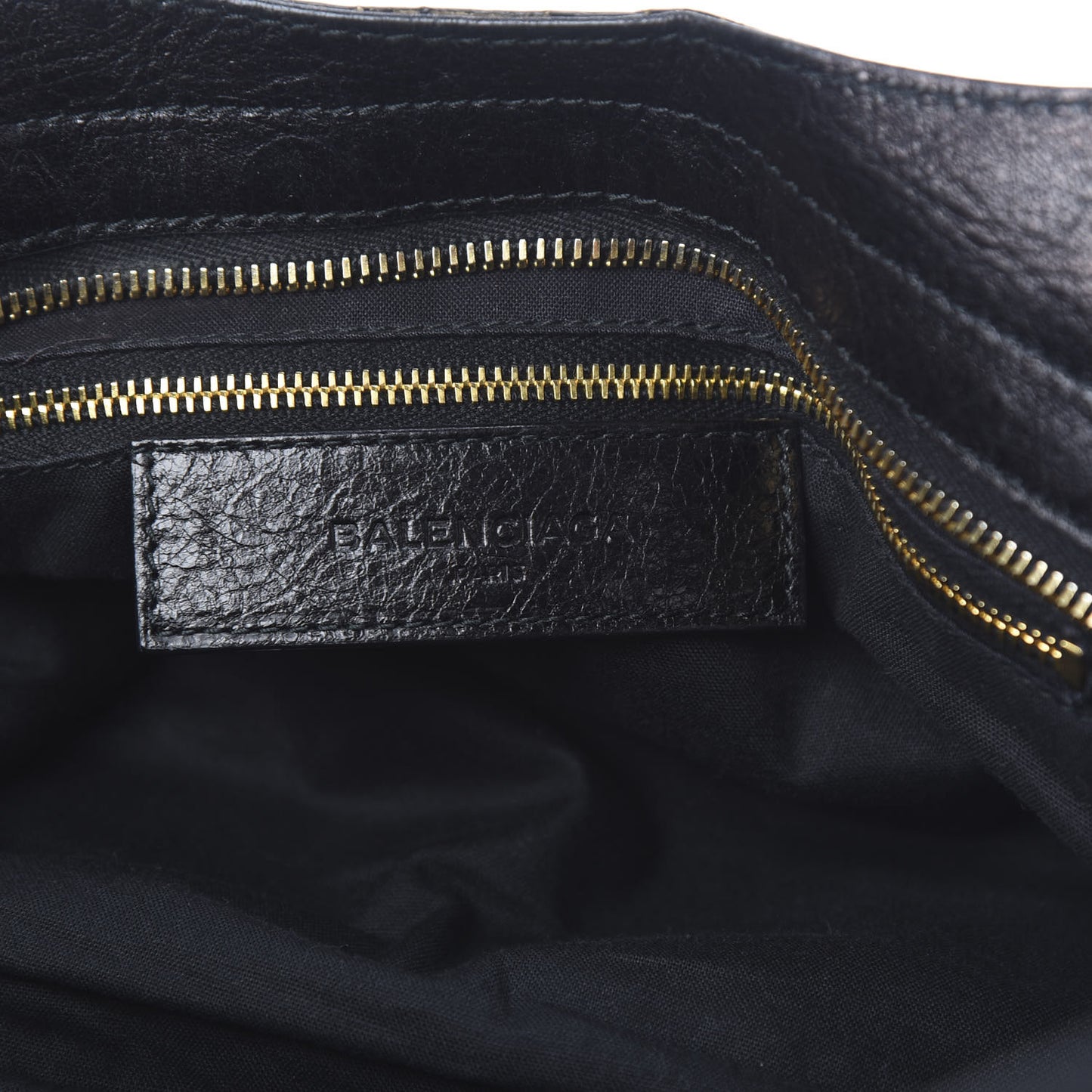 Agneau Giant 12 Gold Hardware Part Time Black