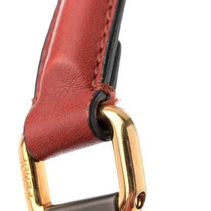 Fendi Vitello Suede Large Peekaboo Iconic Satchel Terra di Siena 13 of 15