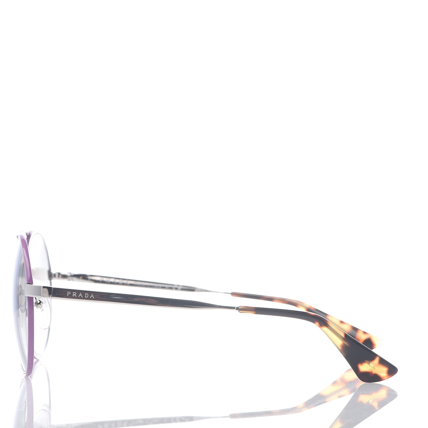 Round Sunglasses SPR51S Purple