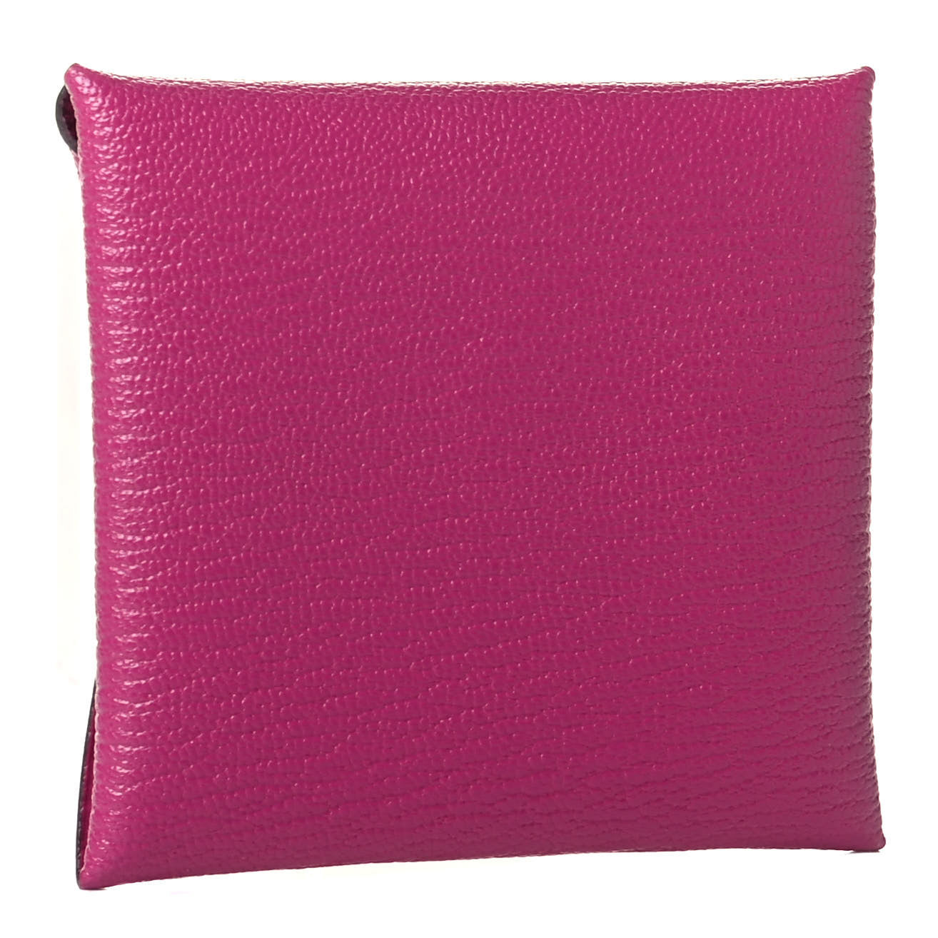 Chevre Mysore Bastia Coin Purse Rose Pourpre