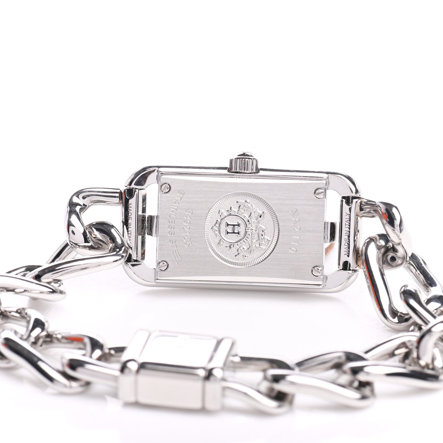 Hermes Stainless Steel 17mm Nantucket Quartz Watch 4 of 7