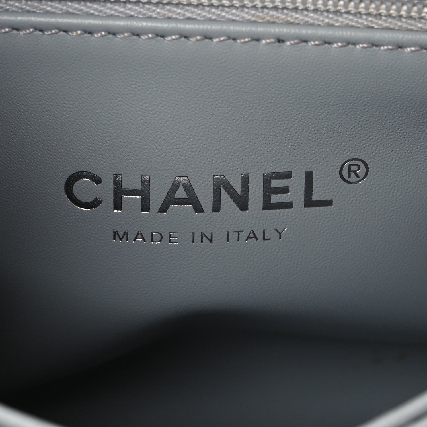 Chanel Metallic Caviar Quilted Mini Coco Handle Flap Silver 7 of 12