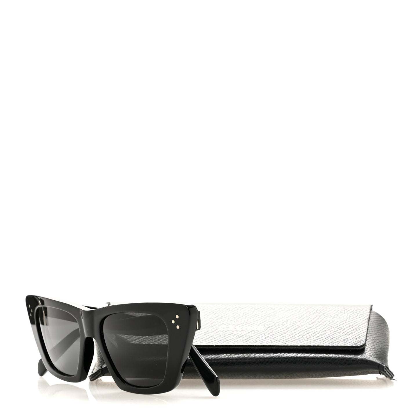 Acetate Cat Eye Sunglasses CL40187I Black