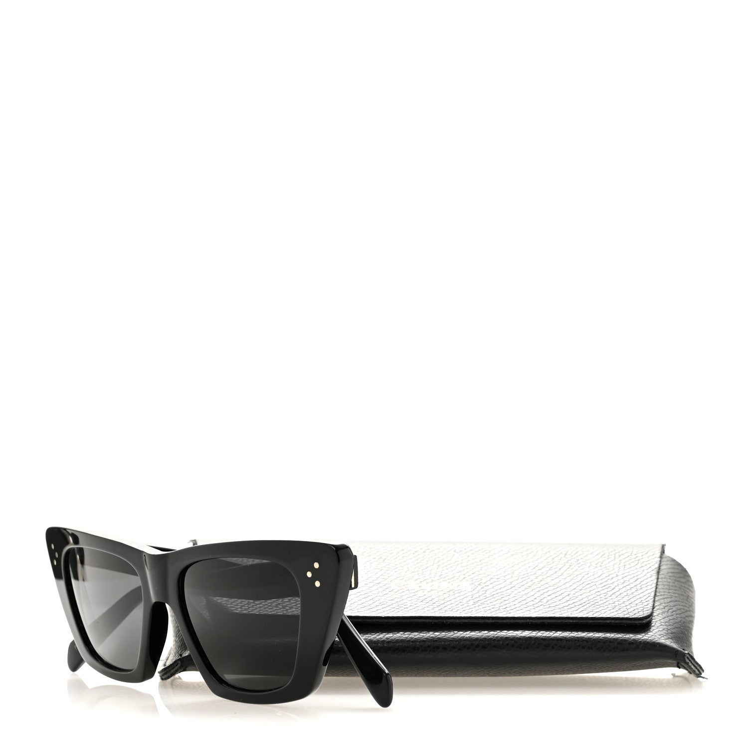 Celine Acetate Cat Eye Sunglasses CL40187I Black 7 of 7
