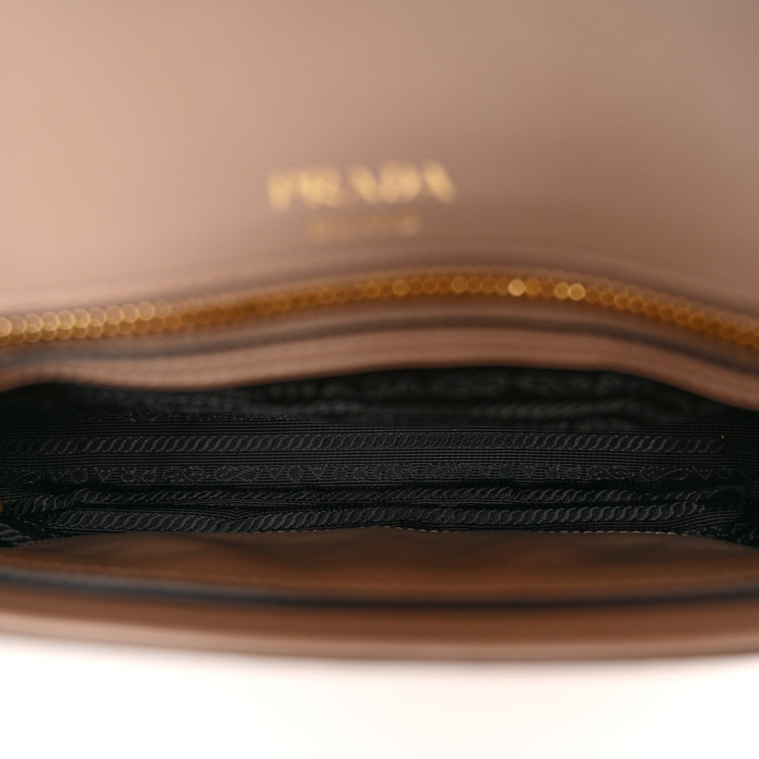 Prada Saffiano Flap Shoulder Bag Cipria 5 of 10
