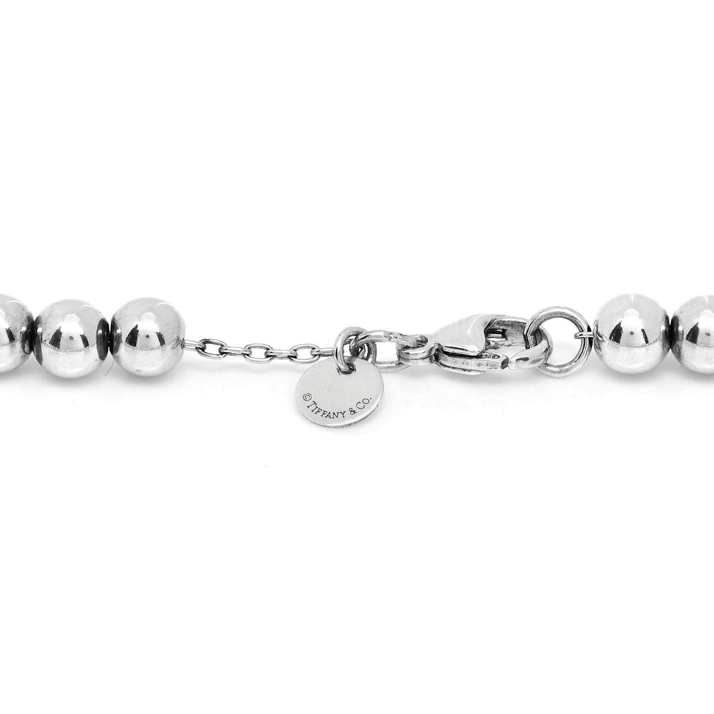 Sterling Silver HardWear Graduated Ball Necklace