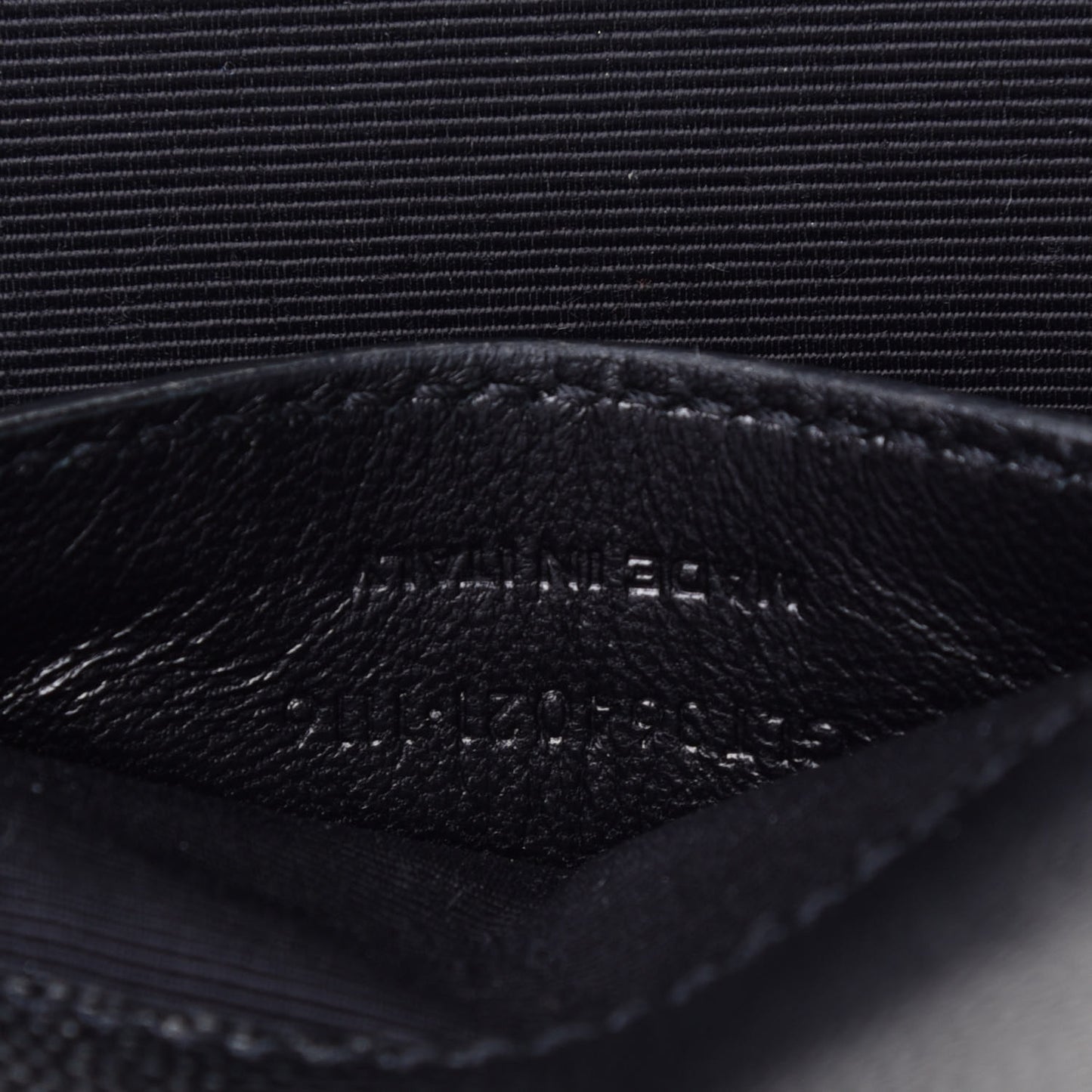 Grain De Poudre Medium Classic Monogram Kate Satchel Black