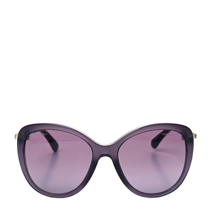Chanel Acetate Pearl Winter Butterfly Sunglasses 5338-H-A Purple 4 of 7